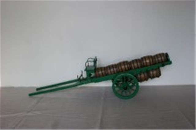 Miniatuur tonnenwagen, Karrenmuseum Essen